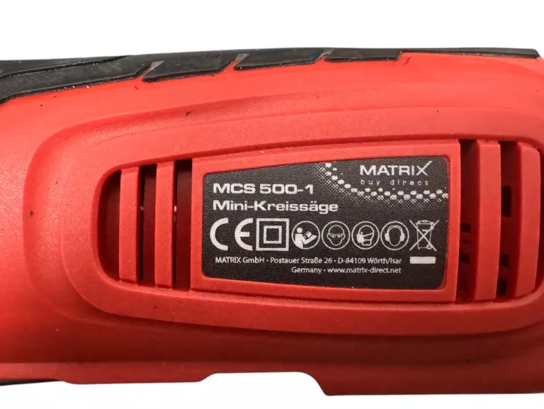 MATRIX MODEL MCS 500-1 PIŁA TARCZOWA ZAGŁĘBIARKA