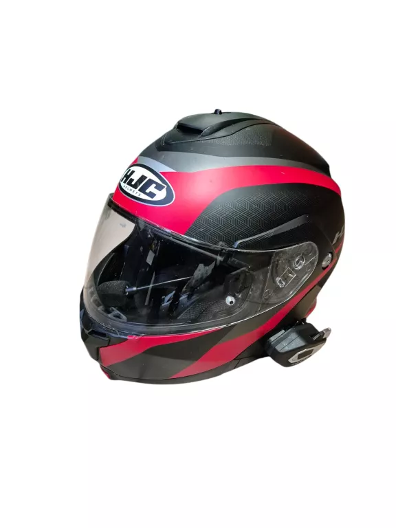 KASK SZCZĘKOWY HJC C91 XL + INTERKOM FREEDCONN T-MAXX PRO