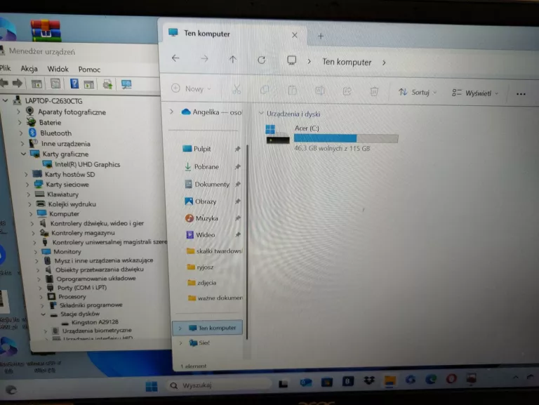 LAPTOP ACER SWIFT 1 SF114-34 14" CELERON N4500 4GB RAM 128GB