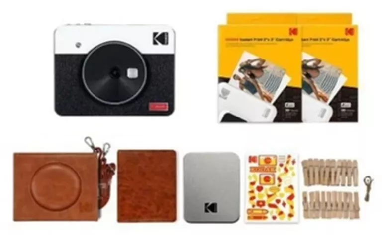 APARAT KODAK MINI SHOT COMBO 3 RETRO BIAŁY IDEALNY NA PREZENT