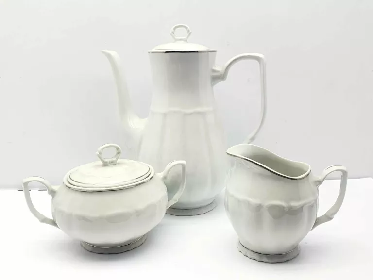 SERWIS DO KAWY PRL PORCELANA IMBRYK CUKIERNICA MLECZNIK