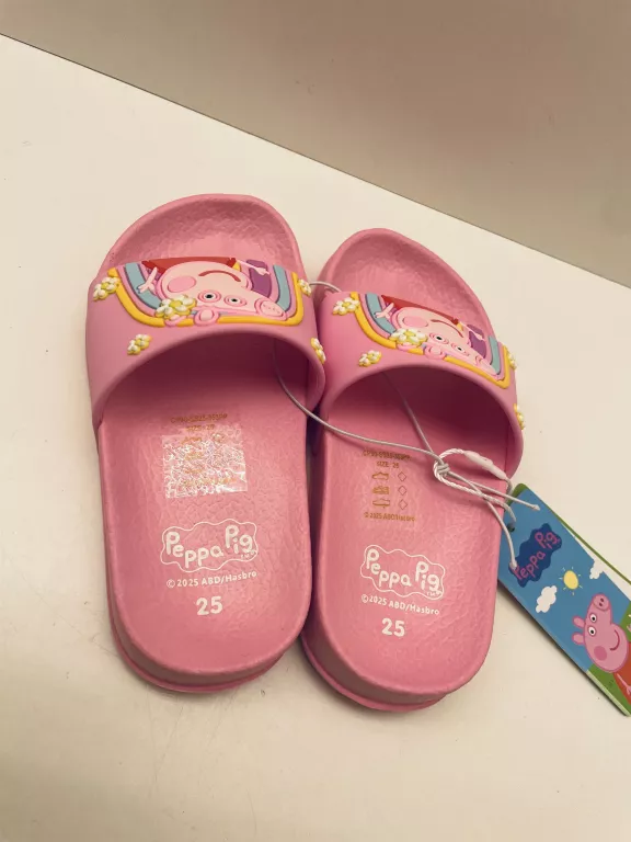 KLAPKI BASENOWE PEPPA PIG CP90-SS25-353PP R.25