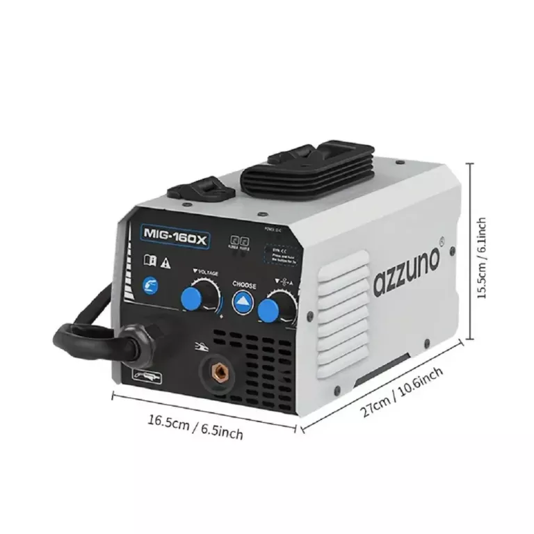 AZZUNO MIG-160X MINI SPAWARKA CYFROWY INWERTER IGBT 220V