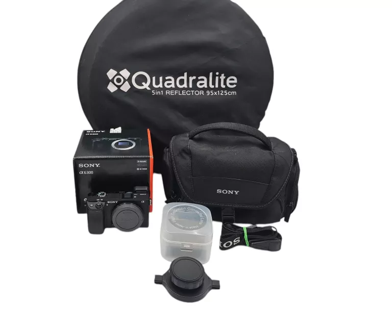 APARAT BEZLUSTERKOWIEC SONY A6300 24.2 MPX 4K PRZEBIEG 15K