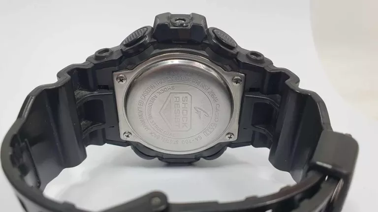 NIEZAWODNY WYTRZYMAŁY ZEGAREK MĘSKI CASIO G-SHOCK GA-700 CZARNY