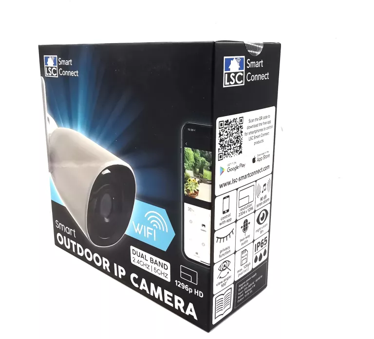 KAMERA IP NA ZEWNĄTRZ LSC SMART CONNECT 1080P