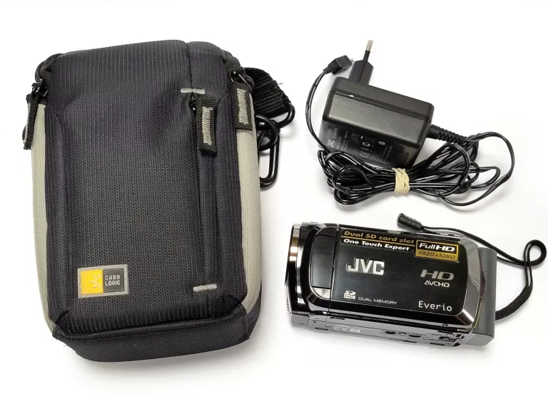 KAMERA CYFROWA JVC GZ-HM200BE ŁAD. + TORBA SŁABA BATERIA