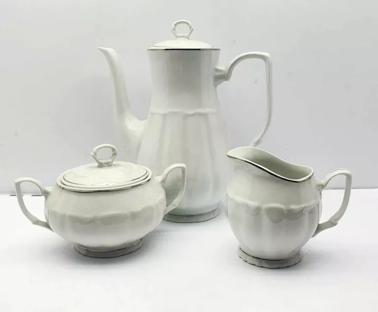 SERWIS DO KAWY PRL PORCELANA IMBRYK CUKIERNICA MLECZNIK