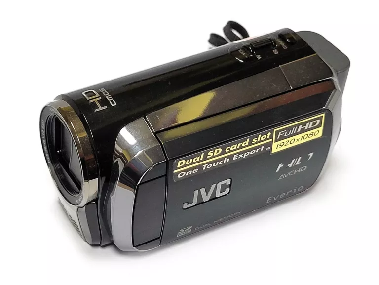 KAMERA CYFROWA JVC GZ-HM200BE ŁAD. + TORBA SŁABA BATERIA