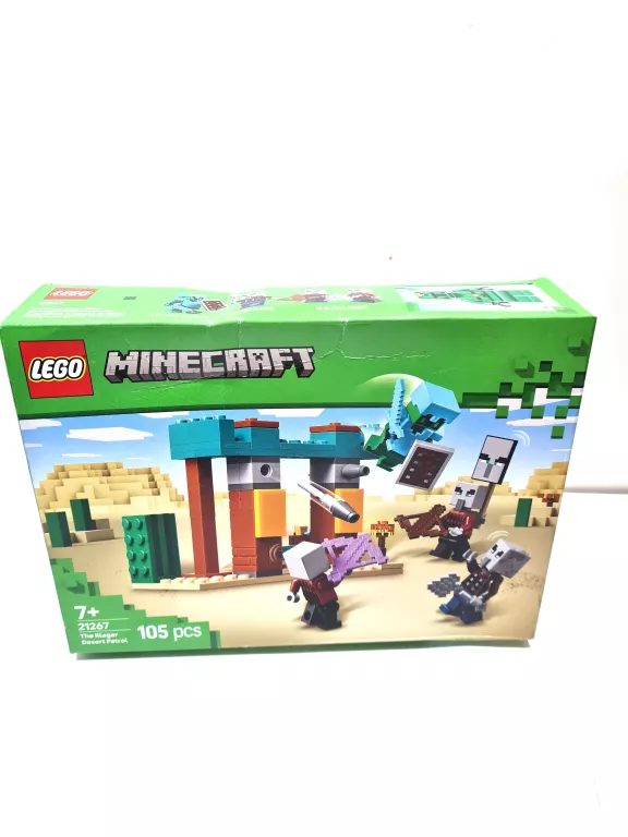 KLOCKI LEGO MINECRAFT PUSTYNNY ZEGAREK PODSTĘPNEGO 21267