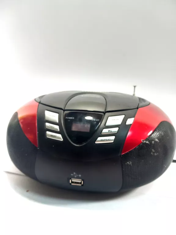 RADIOODTWARZACZ LENCO SCD-37 CZERWONY BN