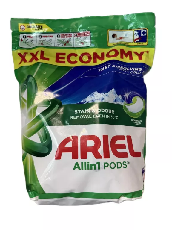 KAPSUŁKI DO PRANIA ARIEL ALL IN 1 PODS SATIN & ODOUR 44SZT