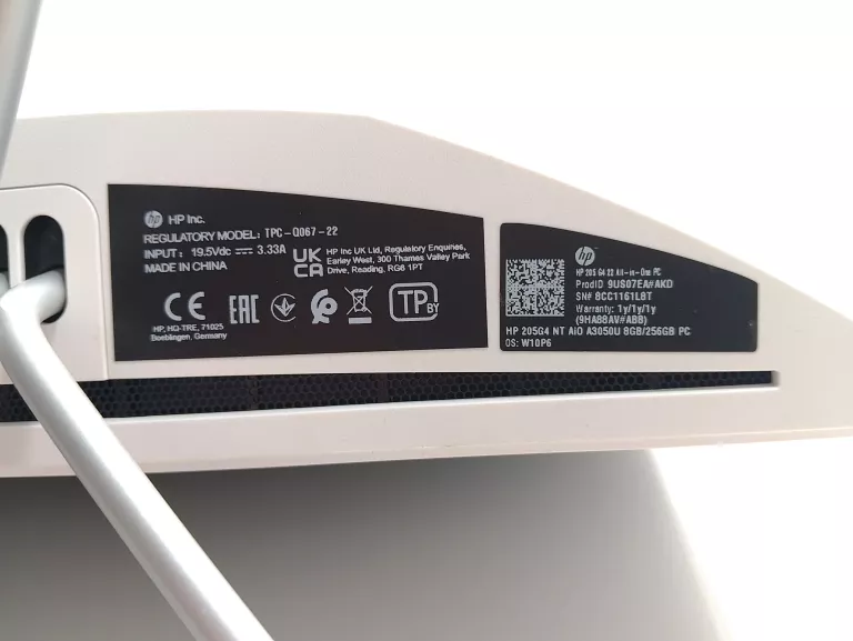 KOMPUTER ALL IN ONE HP TPC-Q067-22 8/256GB SSD + MYSZ KLAWIATURA