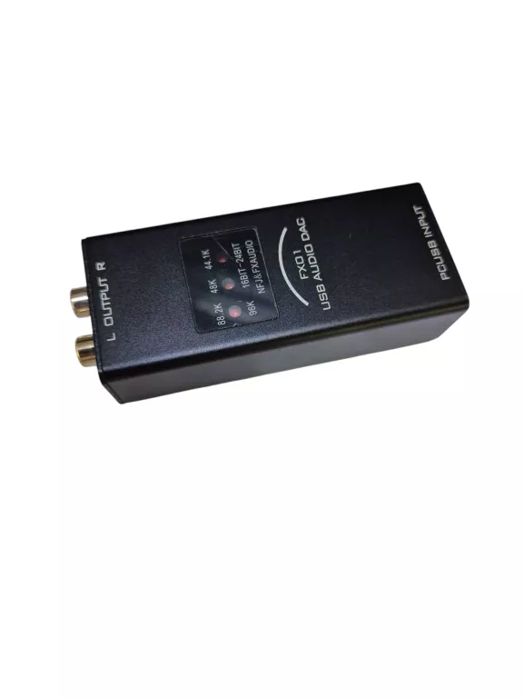 FX-AUDIO FX01 PRZETWORNIK DAC USB PC 32BIT 384KHZ PUDEŁKO