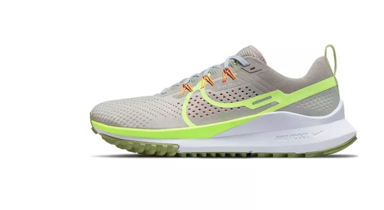 BUTY MĘSKIE NIKE REACT PEGASUS TRAIL 4 DO BIEGANIA SZARE DJ6158-002