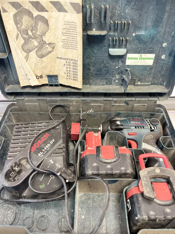 BOSCH GDS 14,4V PROFESIONAL KLUCZ UDAROWY 200NM