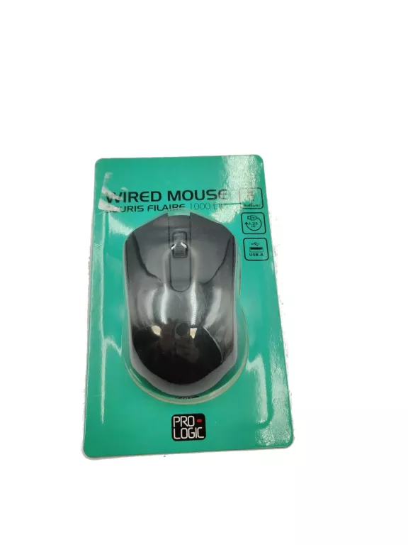 MYSZ PRZEWODOWA PROLOGIC 1000 DPI 1,25M