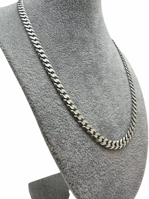 SREBRNY ŁAŃCUSZEK PANCERKA 20,88 G 50 CM