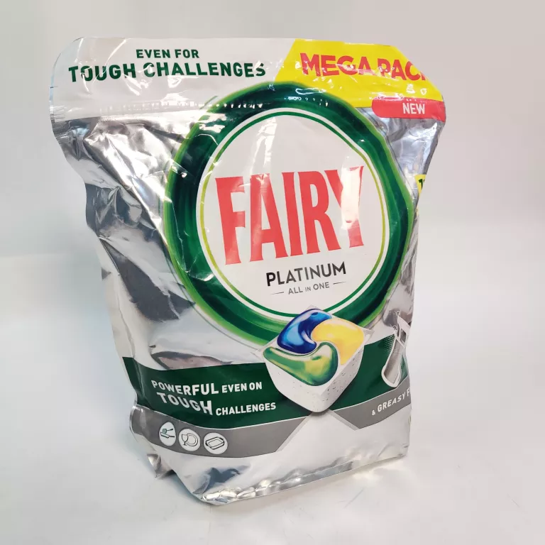 FAIRY PLATINUM YELLOW LEMON 113 SZT KAPSUŁKI TABLETKI DO ZMYWARKI