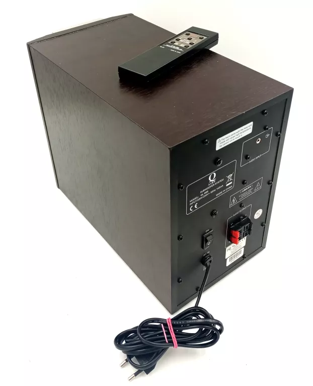 SUBWOOFER Q-LINE TOPAZ QL-668+ 2 GŁOŚNIKI