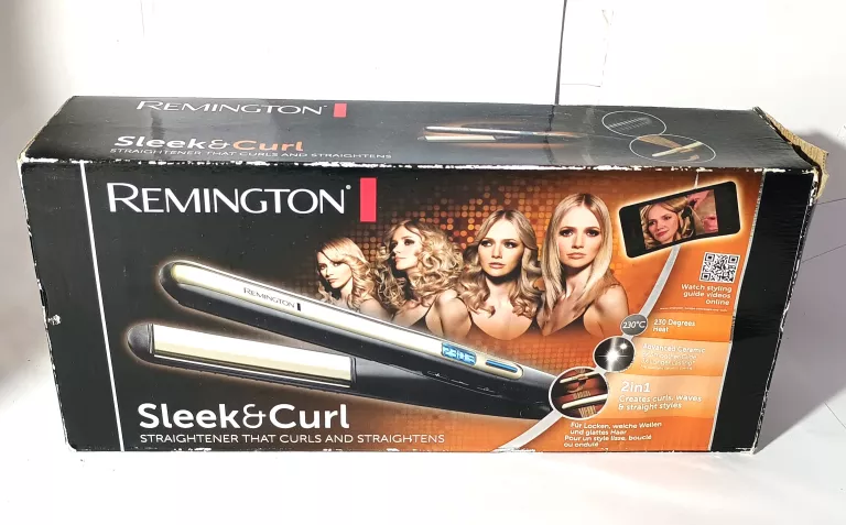 PROSTOWNICA REMINGTON SLEEK CURL PUD