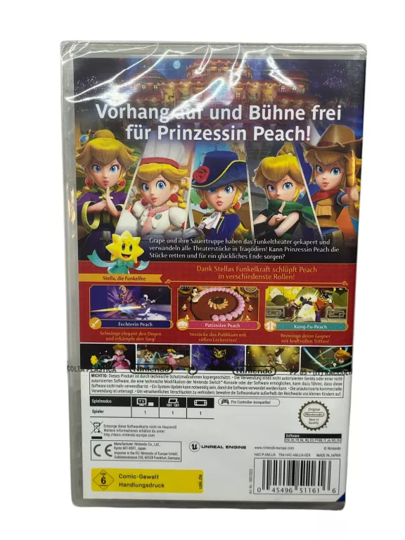 PRINCESS PEACH: SHOWTIME! NINTENDO SWITCH