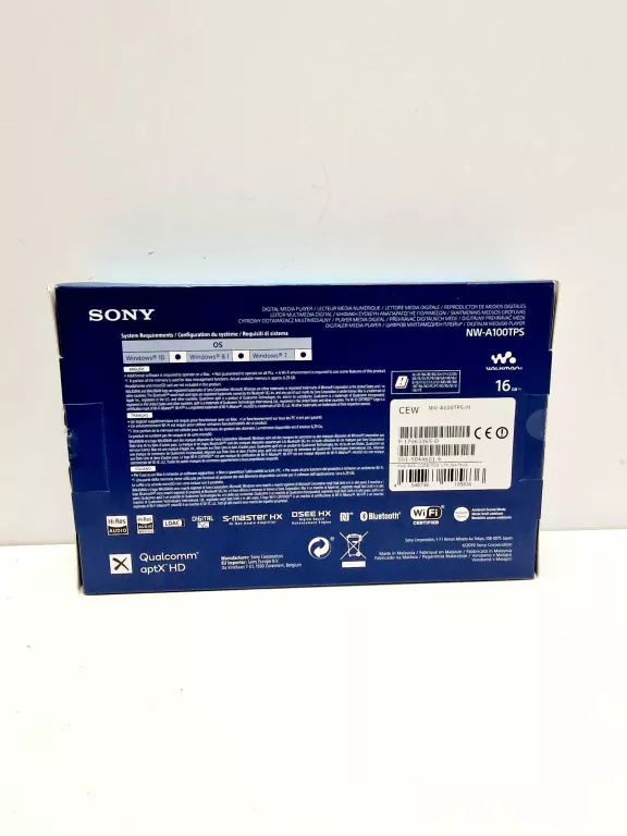 ODTWARZACZ MP3 SONY NW-A100TPS SONY WALKMAN