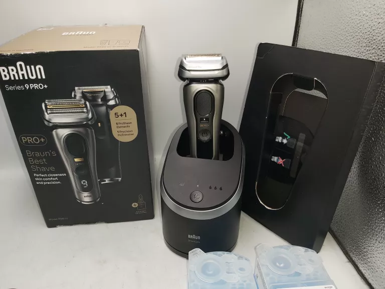 GOLARKA BRAUN SERIES 9 PRO+ 9565CC TRYMER KOMPLET, GWARANCJA!!!