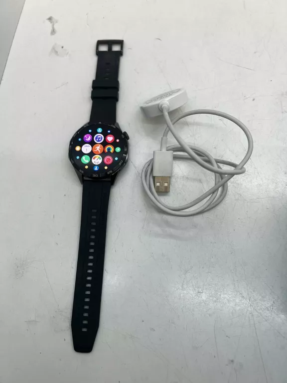 SMARTWATCH HUAWEI WATCH GT 4-E38 PNX-B19 + ŁADOWARKA