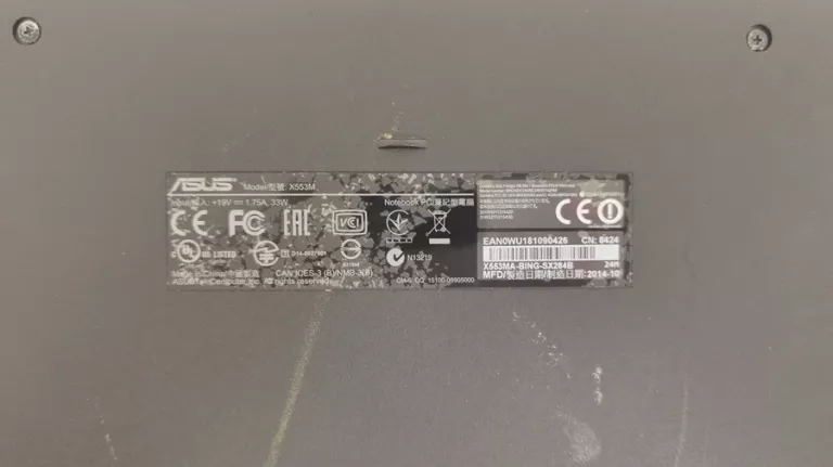 LAPTOP ASUS X553M