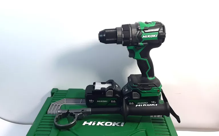AKUMULATOROWA WIERTARKO-WKRĘTARKA HIKOKI DS18DC KOMPLET