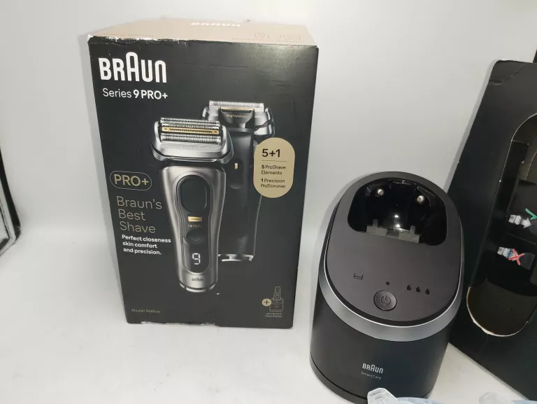 GOLARKA BRAUN SERIES 9 PRO+ 9565CC TRYMER KOMPLET, GWARANCJA!!!