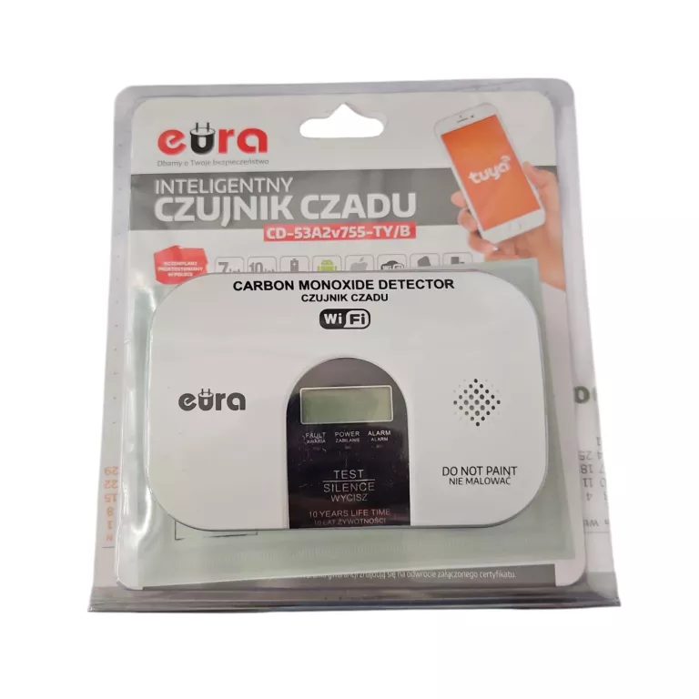 EURA INTELIGENTNY CZUJNIK CZADU CD-53A2V755-TY/B