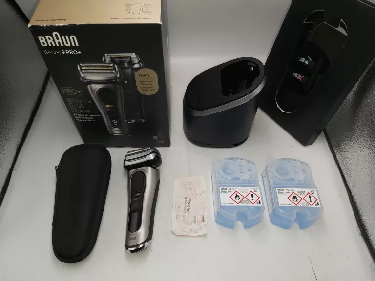 GOLARKA BRAUN SERIES 9 PRO+ 9565CC TRYMER KOMPLET, GWARANCJA!!!