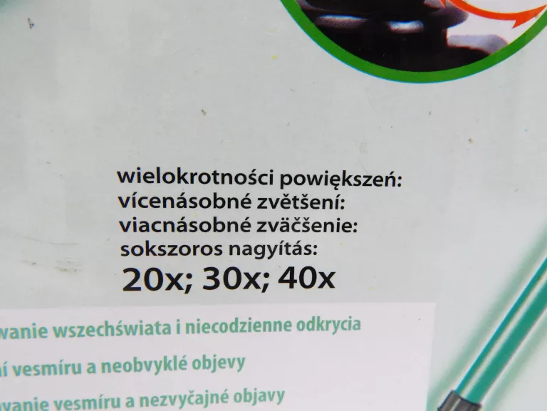 TELESKOP -NA STATYWIE-PRZYBL.40X -690501