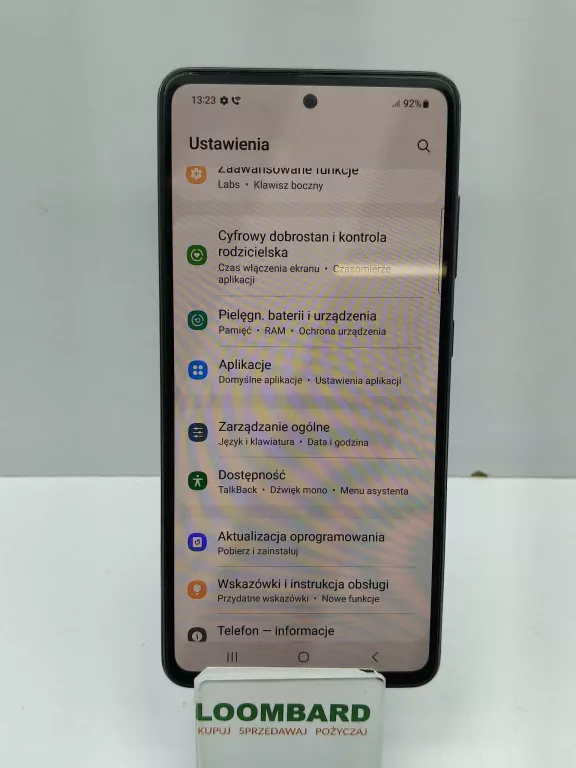 TELEFON SAMSUNG A52S 5G WYPALONY WYŚWIETLACZ