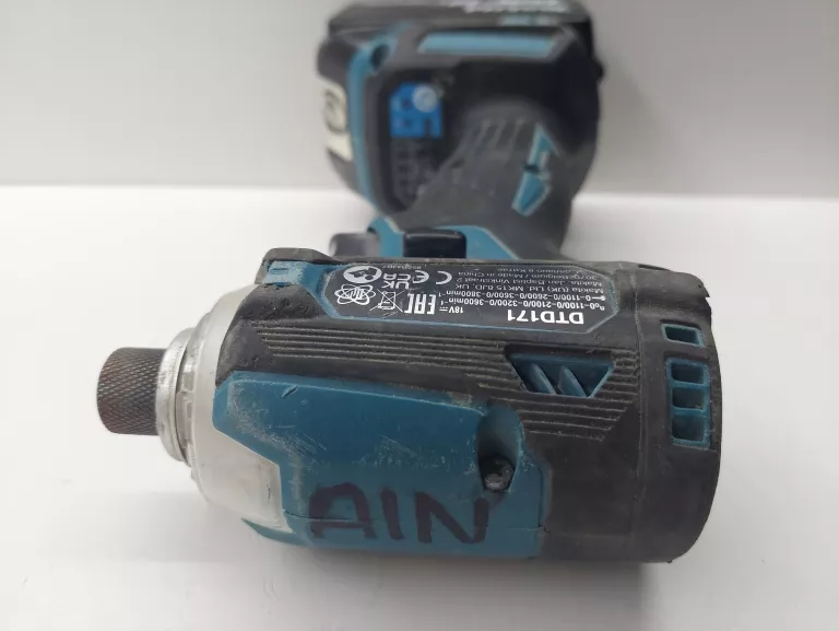 ZAKRĘTARKA MAKITA DTD171 + AKUMULATOR MAKITA 5.0AH