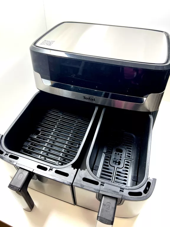 FRYTKOWNICA BEZTŁUSZCZOWA TEFAL DUALEASY GRILL EY905D