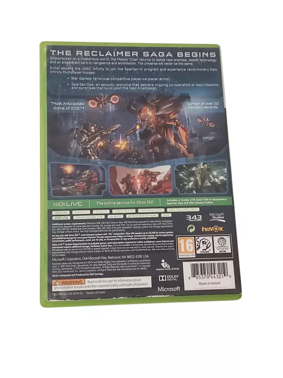 GRA NA XBOX 360 HALO 4