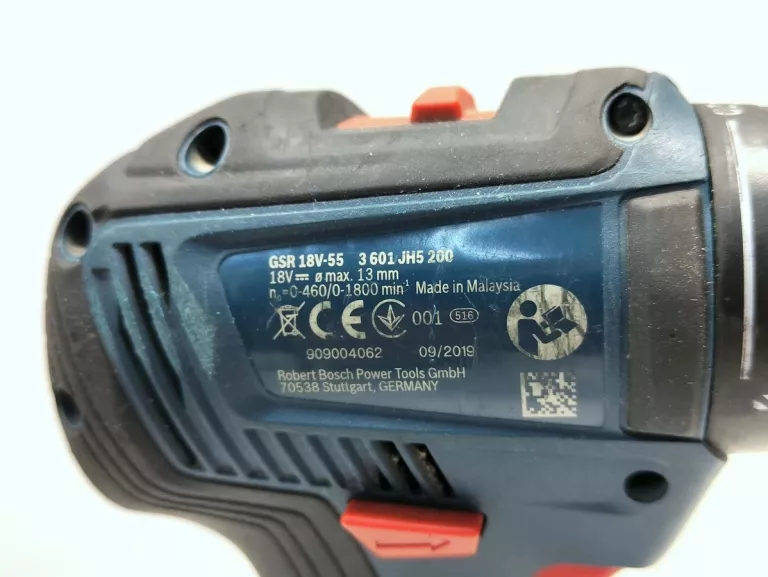 WKRĘTARKA BOSCH GSR 18V-55 ŁADOWARKA + 2X AKUMULATOR