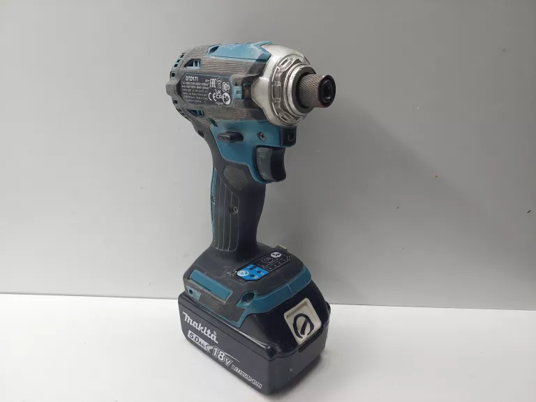 ZAKRĘTARKA MAKITA DTD171 + AKUMULATOR MAKITA 5.0AH