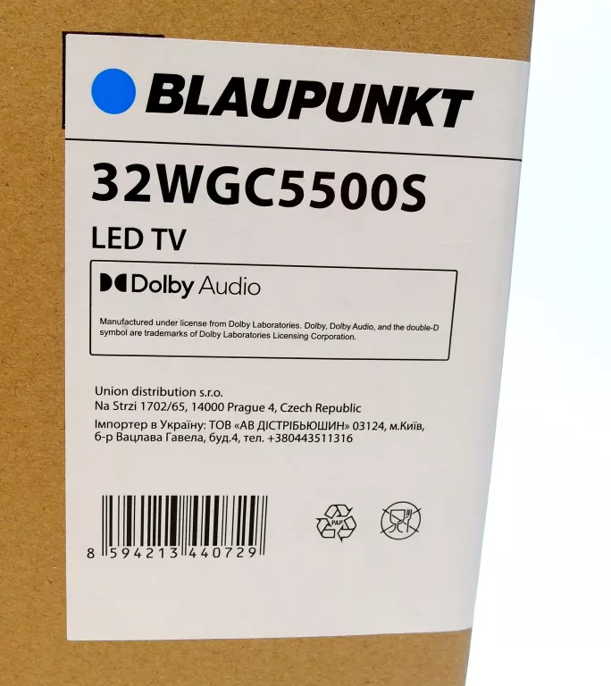 TELEWIZOR BLAUPUNKT 32WGC5500S 32" SMARTTV LED HDR