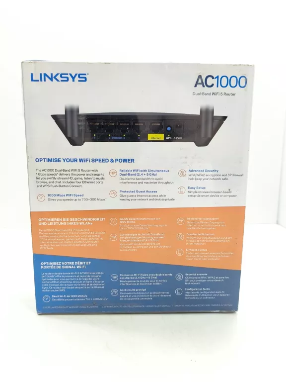 ROUTER WIFI 5 LINKSYS ES5350 KOMPLET