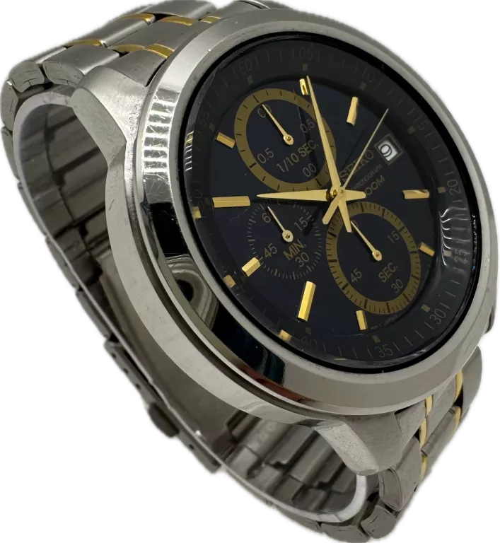 ZEGAREK SEIKO CHRONOGRAPH 100M 4T57-00G0