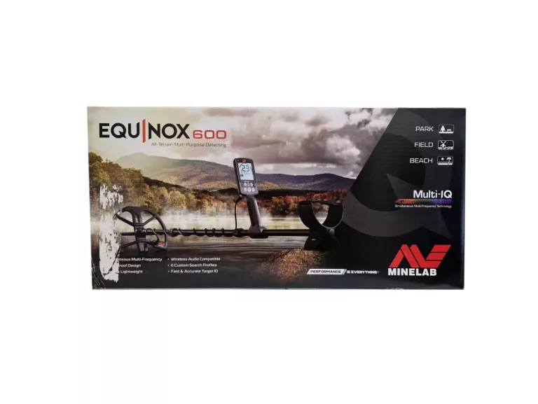 WYKRYWACZ METALI MINELAB EQUINOX 600 DETEKTOR JAK NOWY DO ZŁOTA