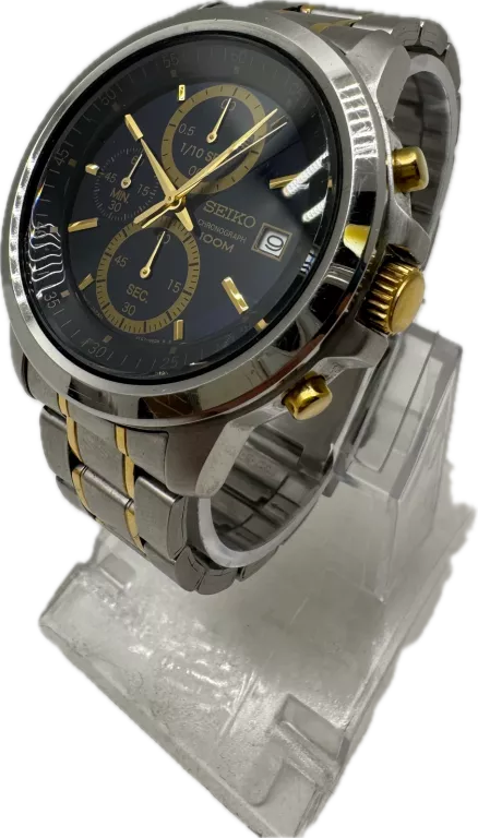 ZEGAREK SEIKO CHRONOGRAPH 100M 4T57-00G0