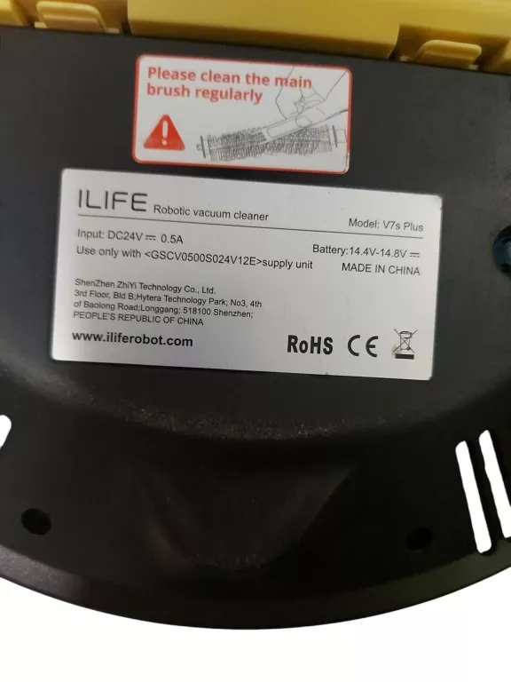 ROBOT SPRZĄTAJĄCY ILIFE V7S PLUS + ZASILACZ