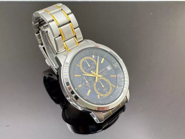 ZEGAREK SEIKO CHRONOGRAPH 100M 4T57-00G0