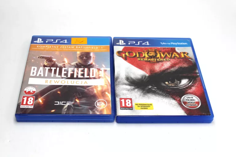 KONSOLA PLAYSTATION 4 CUH-1003 + OKABLOWANIE + 2 GRY