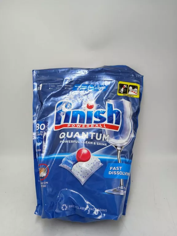 KAPSUŁKI DO ZMYWARKI FINISH POWERBALL QUANTUM 80
